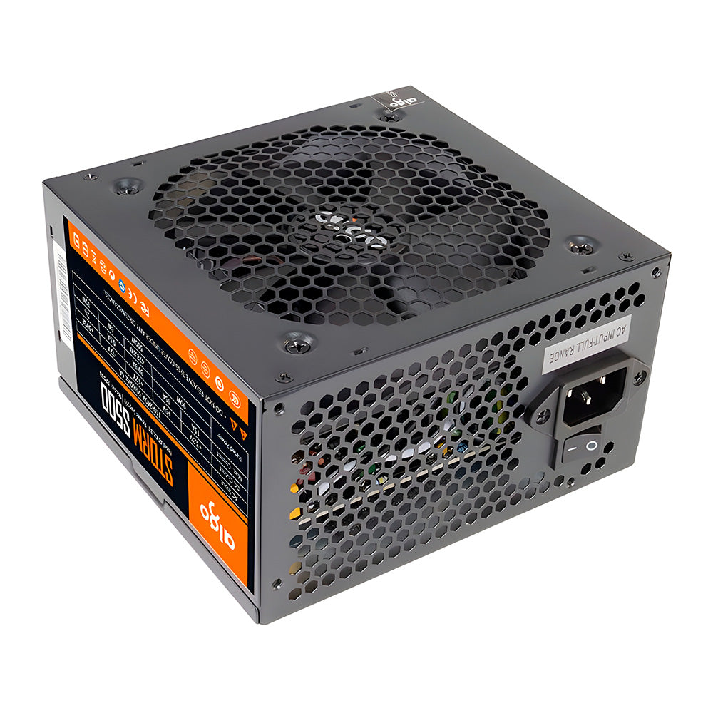 Fonte ATX Gamer 500W, 80 Plus White, Aigo Darkflash Storm S500, DF-STORM-S500