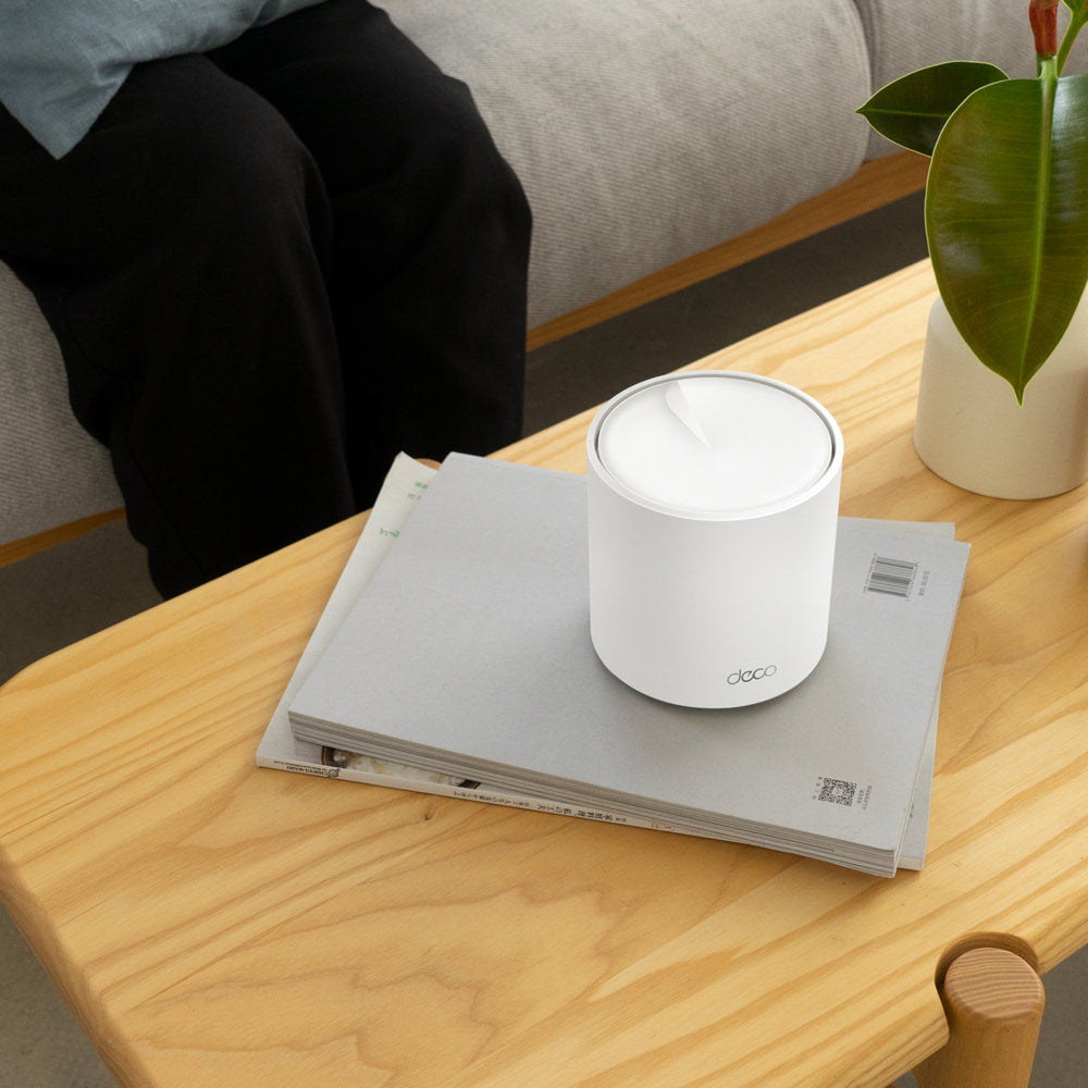 Roteador Mesh TP-Link Deco X60 AX5400 Wi-Fi 6 Dual Band 2-Pack até 5,4Gbps Gigabit Cobertura 538m2 App Deco, Branco
