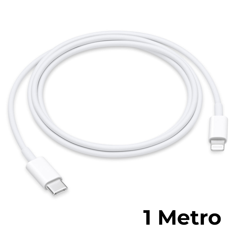 Cabo Para iPhone USB-C Para Lightning Compatível, 1 Metro - Branco