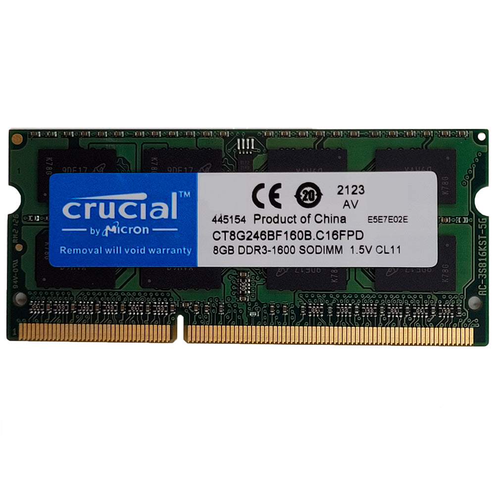 Memória Ram Notebook 8GB 1600Mhz DDR3 - Crucial