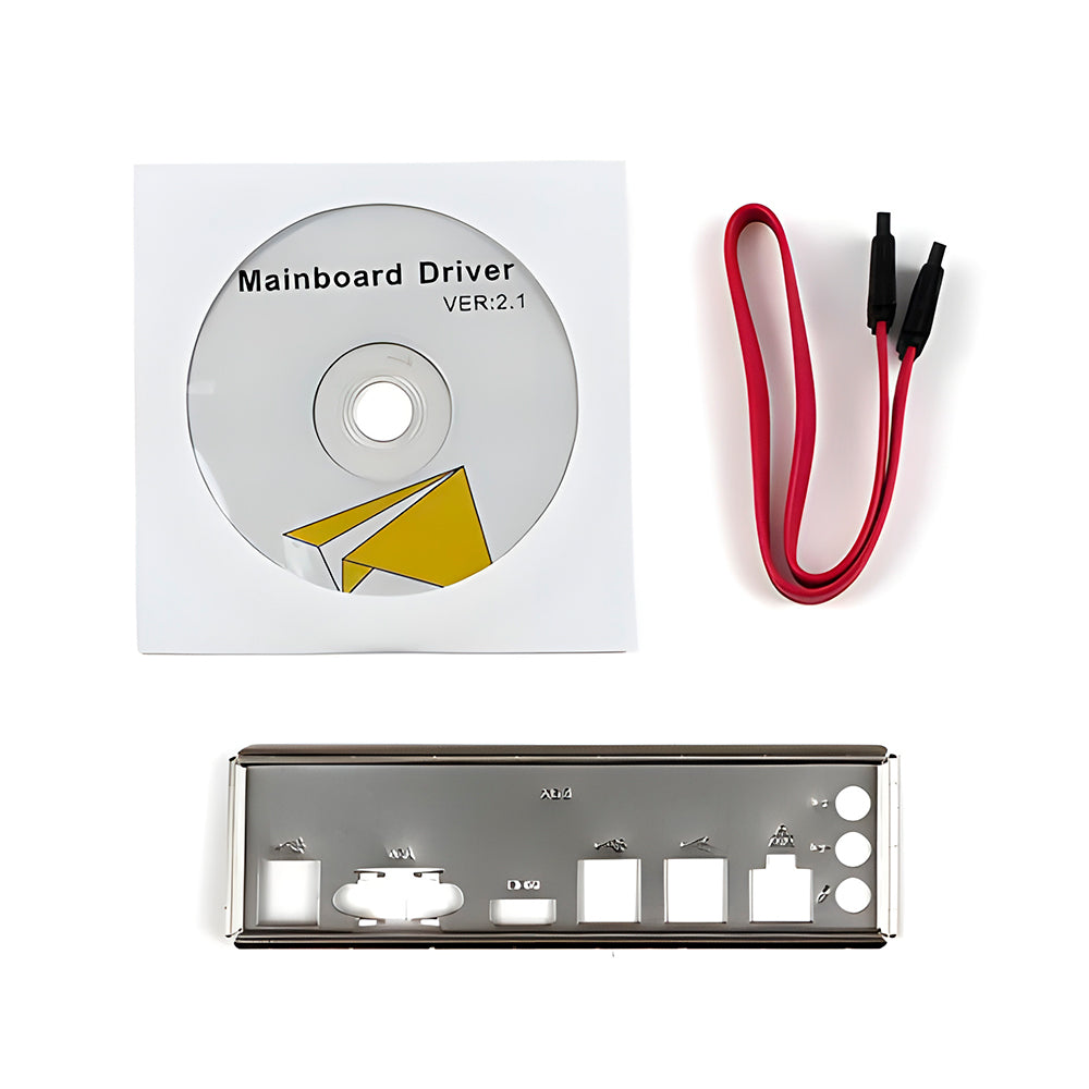 Placa Mãe H61 LGA 1155 ATX DDR3 OxyBR, Rede 100/1000Mbps LAN ,Com Slot Para NVME-M.2