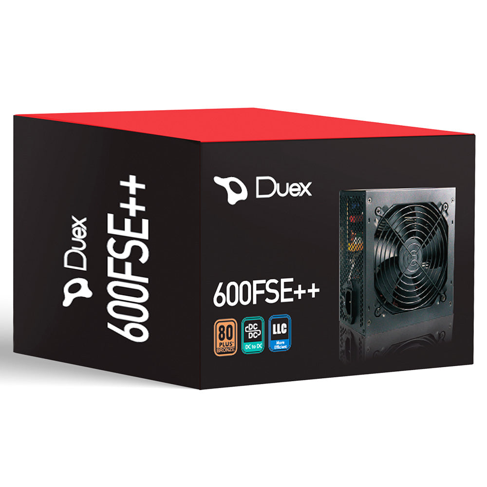 Fonte ATX Duex 600w 80 Plus Bronze PCF Ativo Full Modular - Dx-600FSE++
