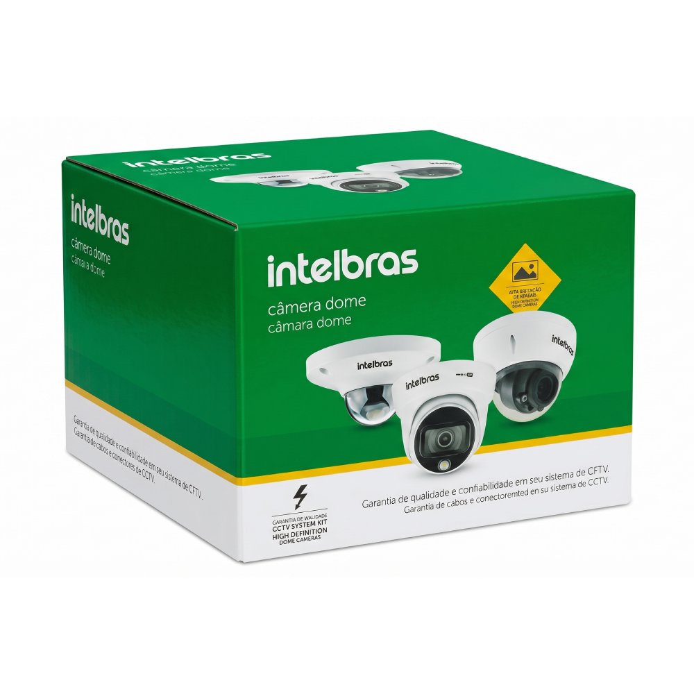 Câmera de Segurança Dome Intelbras VHL 1220 D G8 Full HD 1080p Infravermelho 20m HDCVI