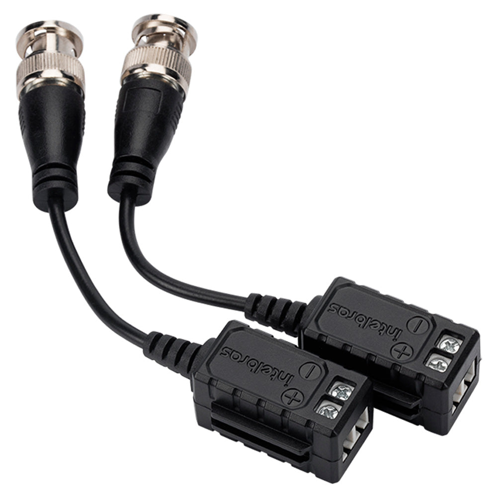 Par Balun Passivo Intelbras VB 501P G2, Transmissão de Vídeo HD, Até 400 Metros, Cat5/ Cat6