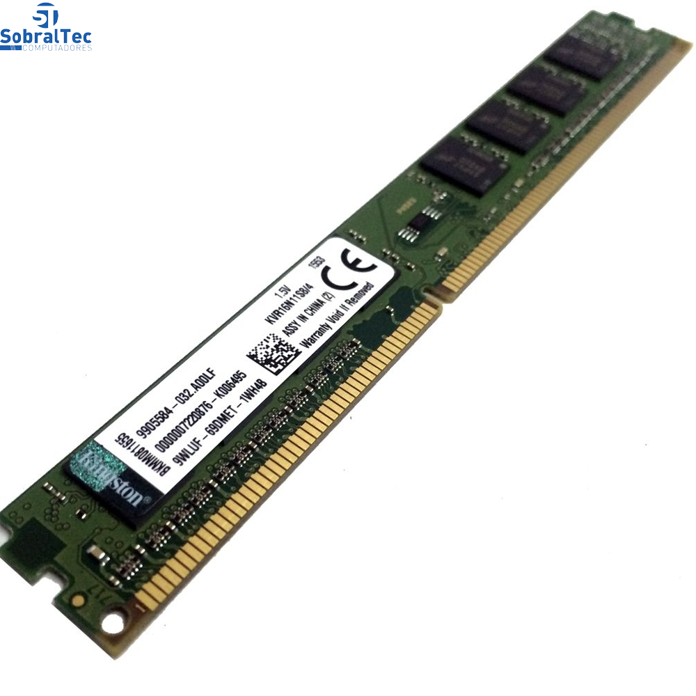 Memoria Ram Desktop 4 Gb Ddr3 1333Mhz KVR13N9S8/4 Kingston