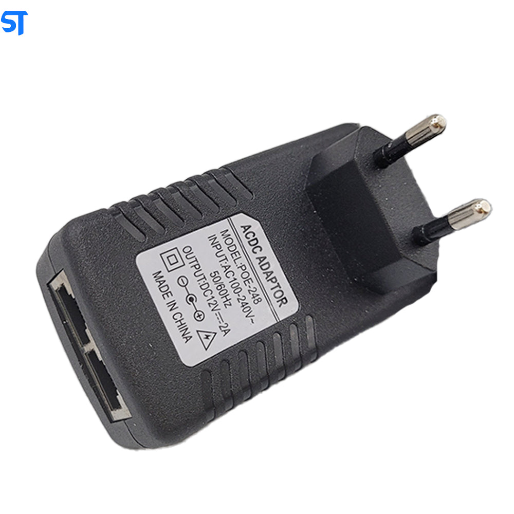 Fonte Injetor POE Ethernet CCTV 12V 2A