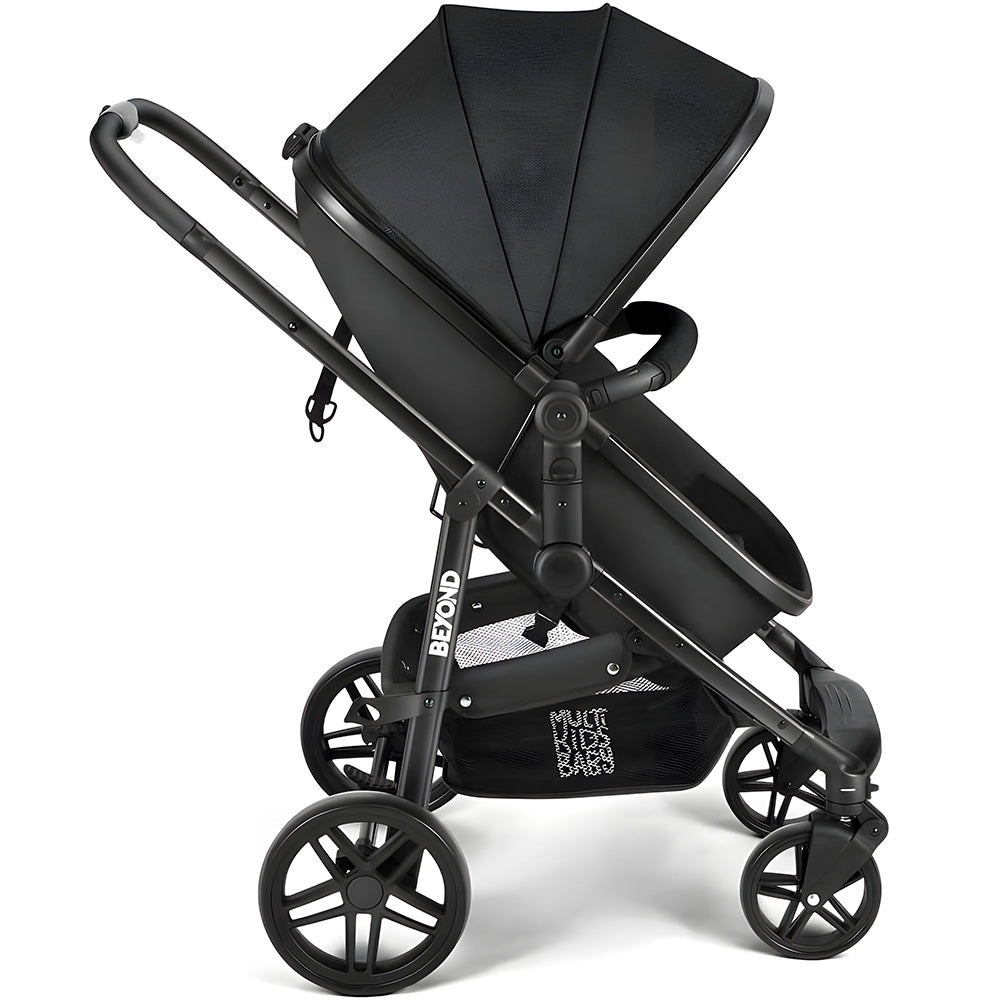 Carrinho Passeio Beyond 2 Em 1 Assento Moisés 0-15kgs Preto Multikids Baby - BB428