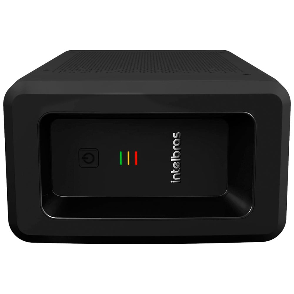 Nobreak Interativo Intelbras ATTIV 1500VA, Bivolt, Semi Senoidal, Com 8 Tomadas de Saída 115V Preto