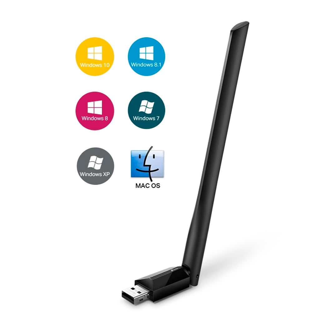 Adaptador Wireless, Tp-Link Archer T2U Plus, AC600, USB, Dual Band