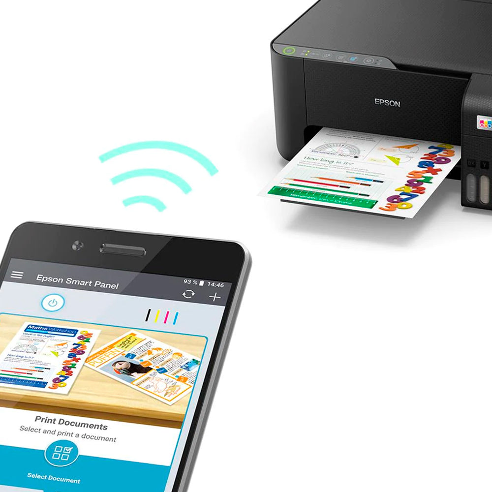 Impressora Multifuncional Epson L3250 Ecotank de Tinta USB Wi-Fi C11CJ67303