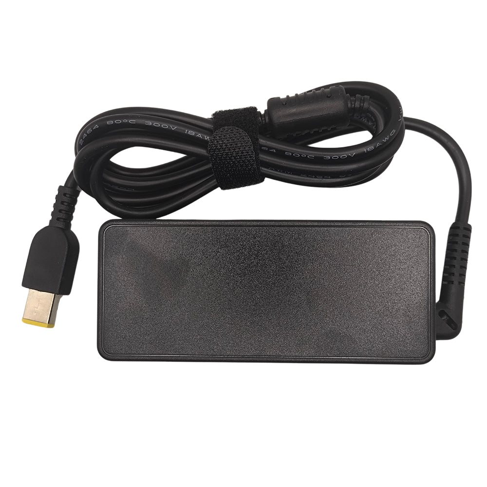 Fonte Notebook Compatível Lenovo, 20V, 3.25A, 65W, Plug USB Amarelo 4.0mm x 7.0mm, LE-02