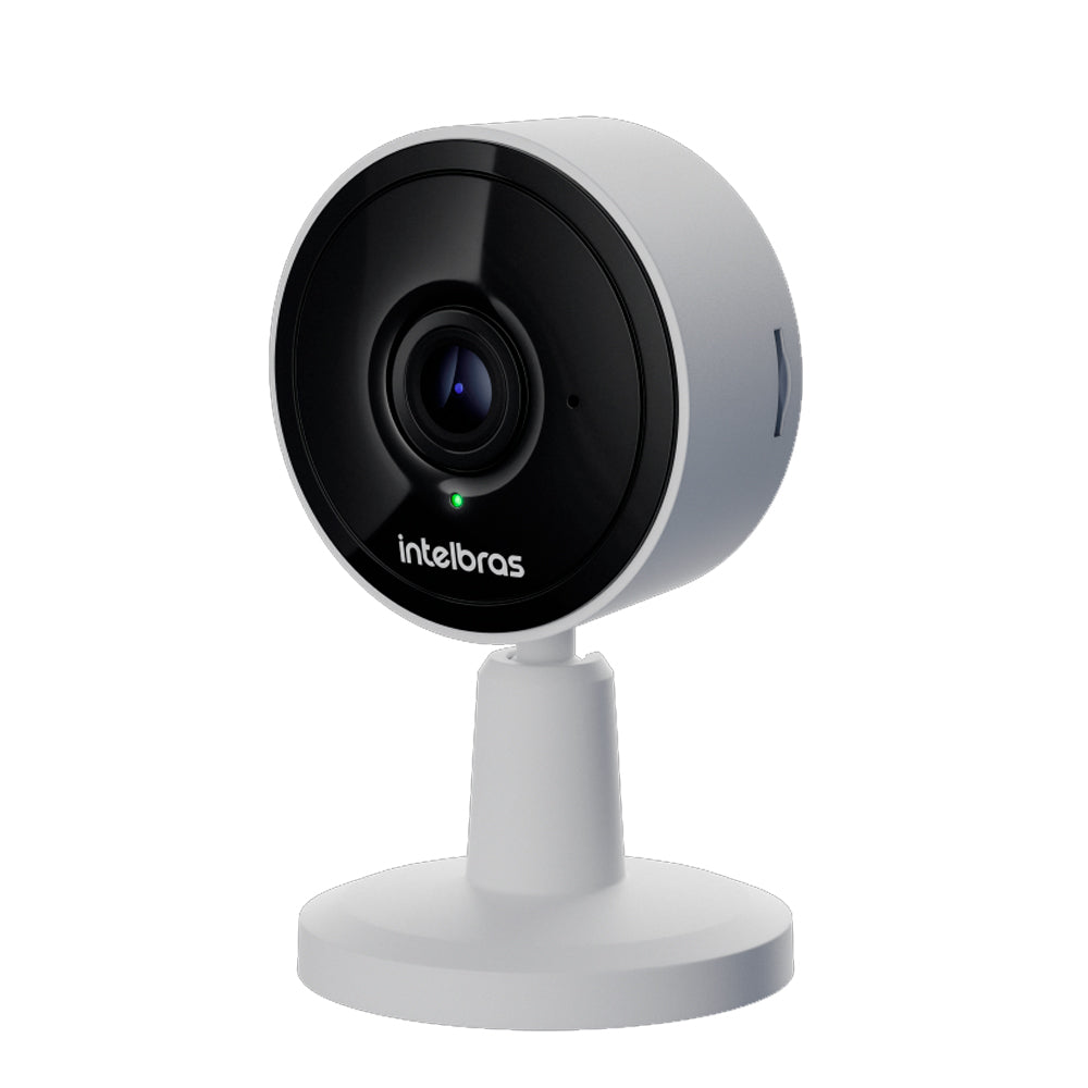 Câmera Interna Wi-Fi Intelbras iMX1, Visão Noturna, HD 720P, Com Aúdio - Branco