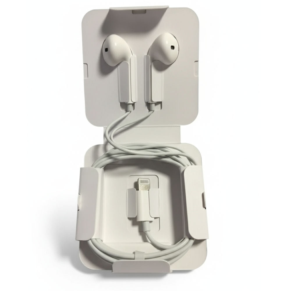 Fone De Ouvido Stereo, Lightning, para iPhone, com Microfone, Fio 1.2 Metros, A'Gold, FN-A37 - Branco