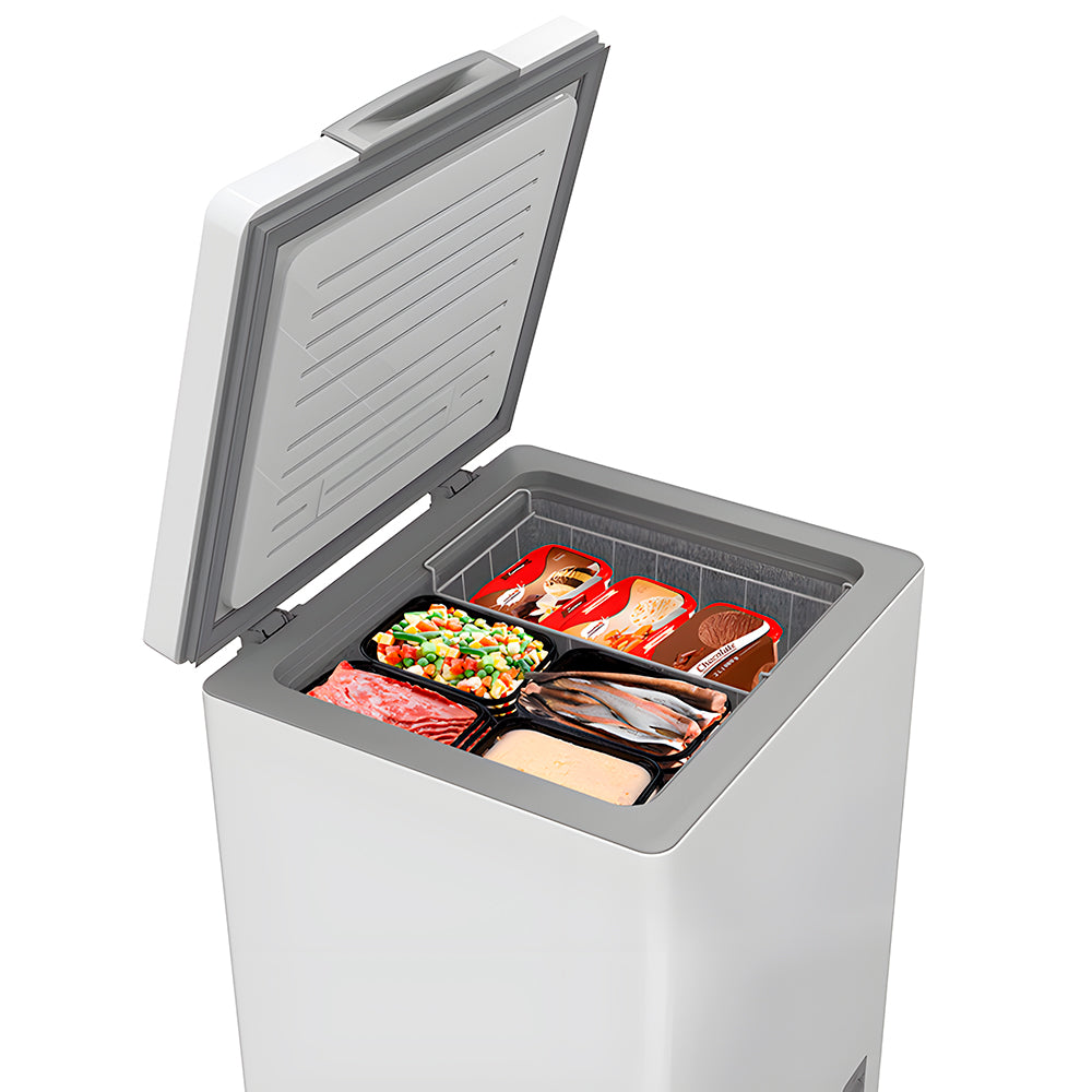 Freezer Horizontal 100 Litros, Midea, 127V, Branco, CFA10B1