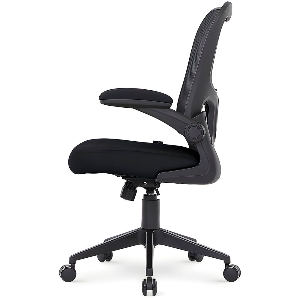 Cadeira Office DT3 Vita Armeria Series, Black, Ergonomica e Confortável Com Revestimento Mesh