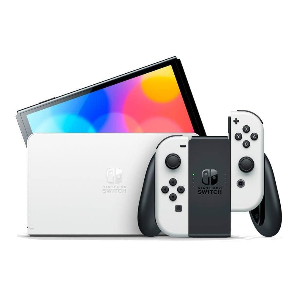 Console Nintendo Switch Modelo OLED 64Gb, Tela 7''- Branco