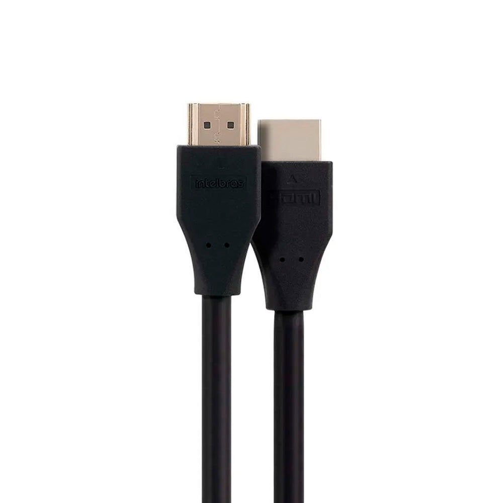 Cabo HDMI 15 m Intelbras CHF 2015, Versão 2.0, 4K 60Hz, Blindagem Tripla, Conectores Banhados a Ouro, Suporte a 3D