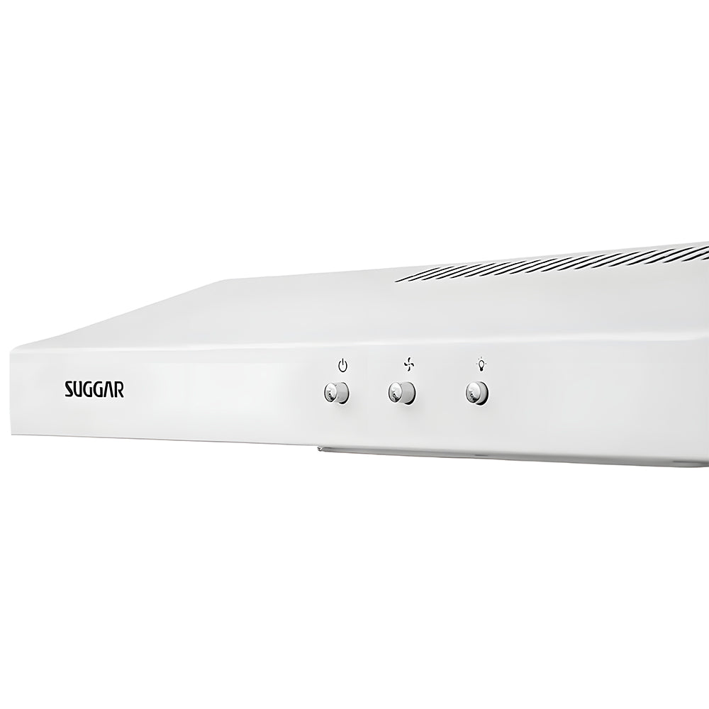 Depurador De Ar Slim Suggar 60cm Dps160BIBR -Branco Bivolt Com Manta