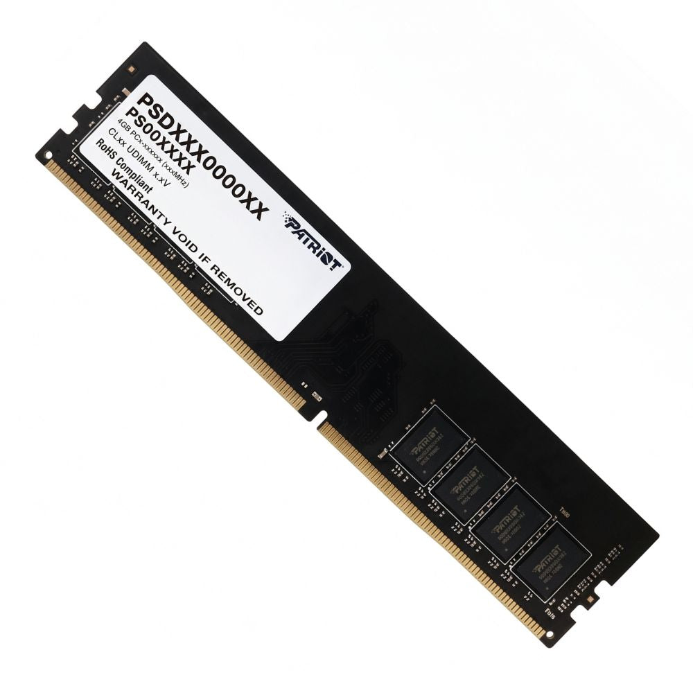 Memória Ram Desktop 16GB 3200Mhz DDR4 Patriot Signature, 1.2V  (Preto)