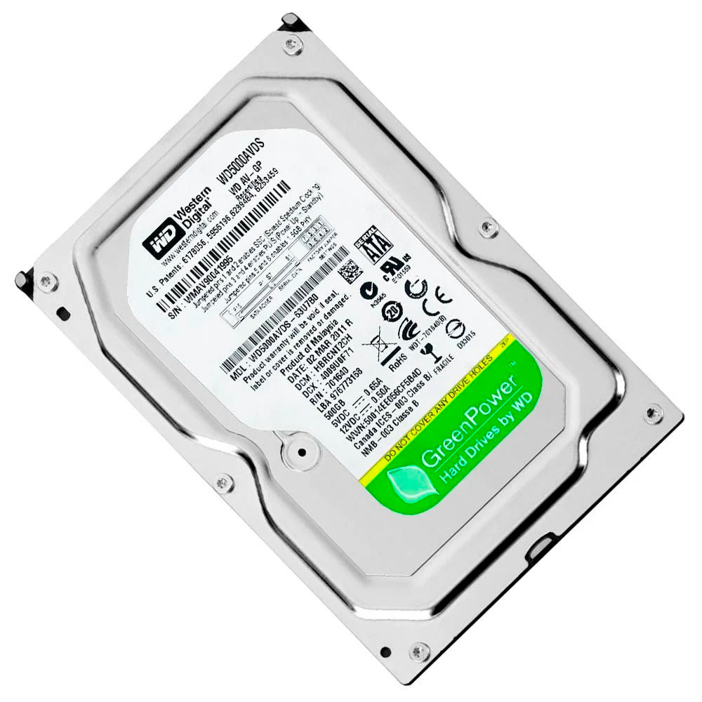 HD Western Digital WD5000AVCS-632DY1 500GB, SATA II 3Gb/s, 5400RPM, 16MB Cache, 3.5