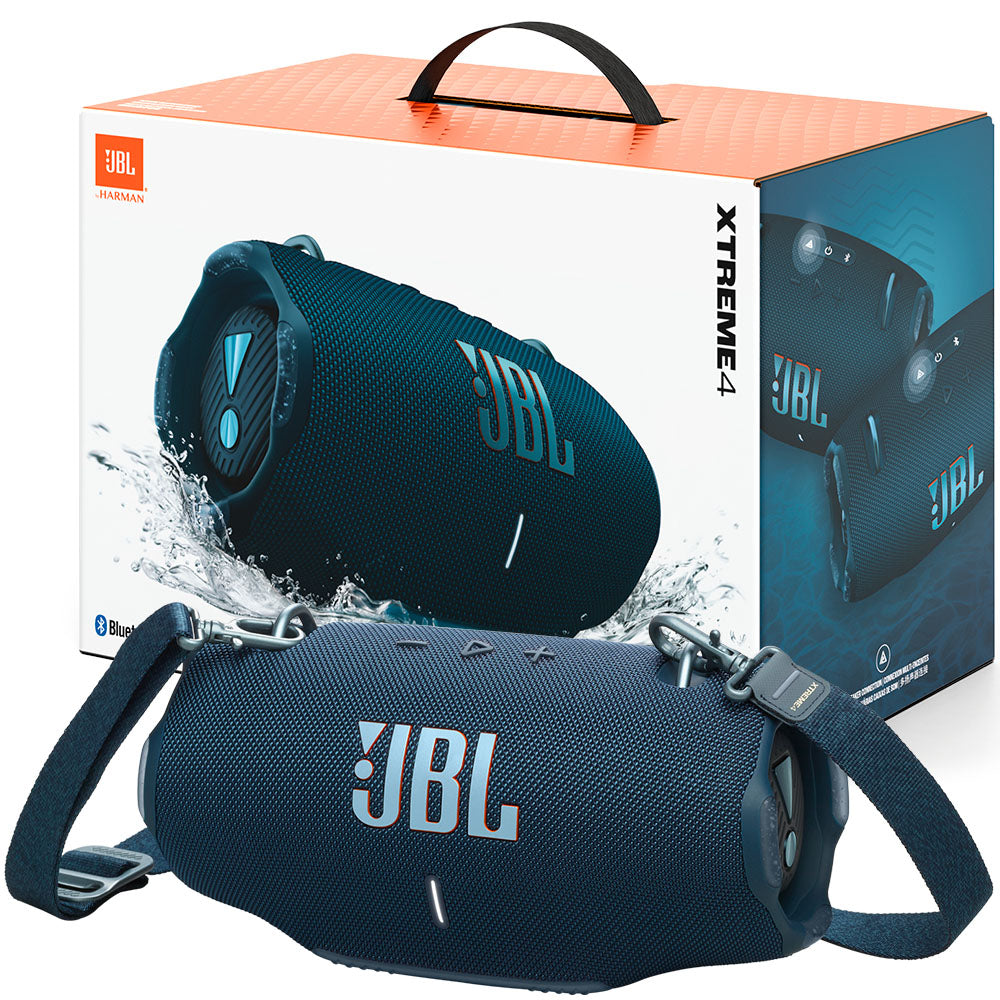 Caixa de Som JBL Bluetooth XTreme 4, Função Power Bank, IP67, 100W, Azul