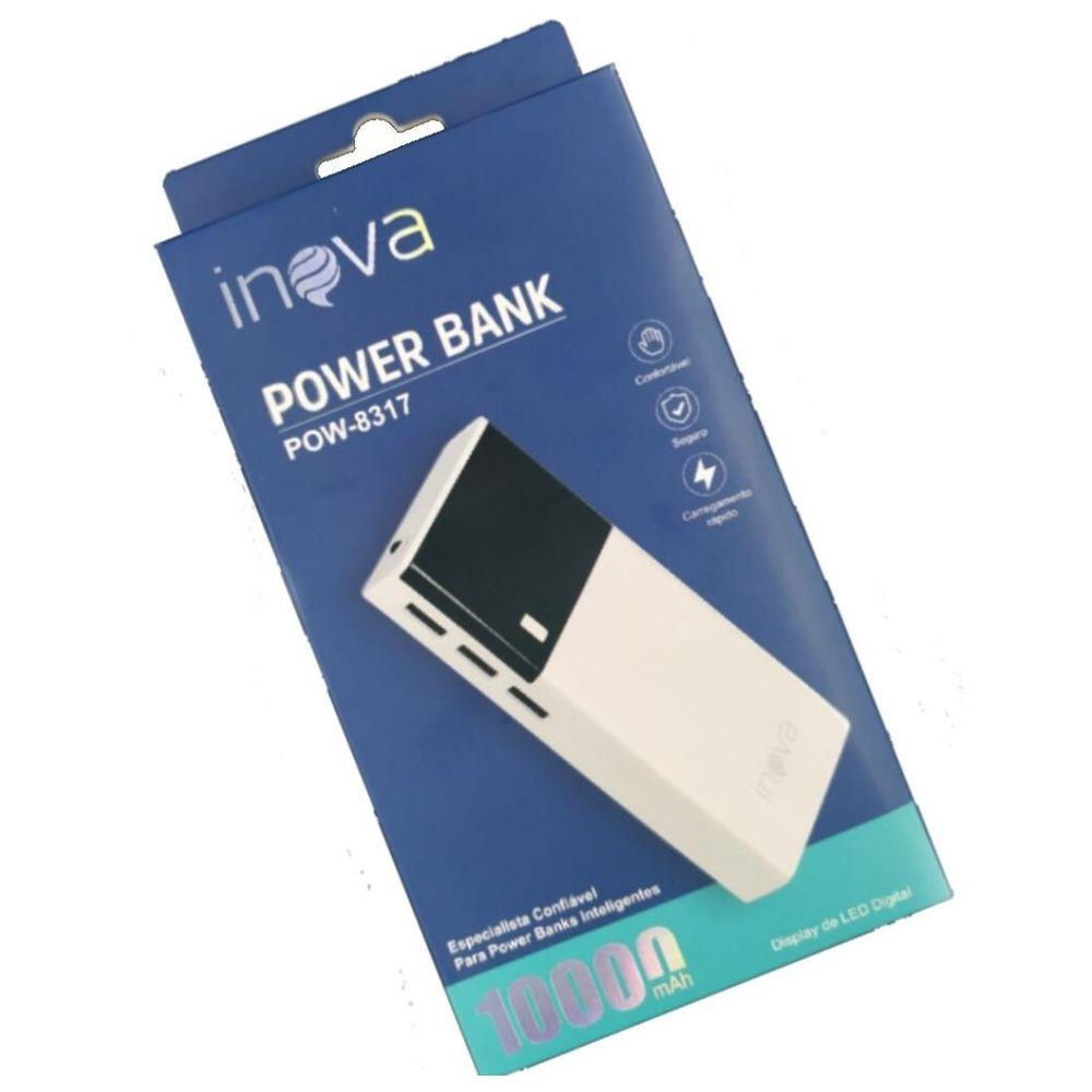 Carregador Portátil Power Bank Inova 10000mAh Pow-8317