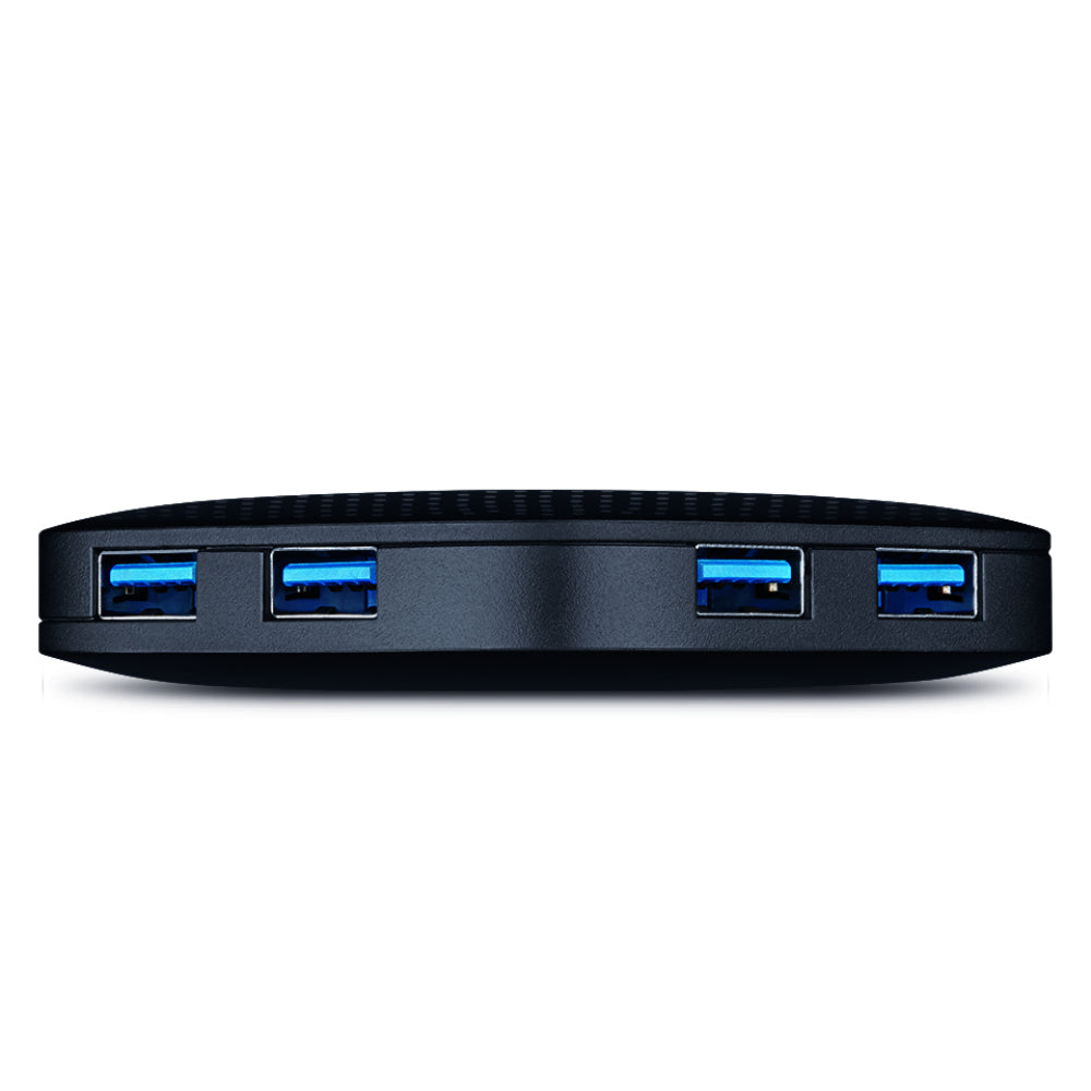 Hub USB 3.0 TP-Link UH400 com 4 Portas 5Gbps Cabo Dobrável Portátil Plug & Play Windows, Mac e Linux - Preto