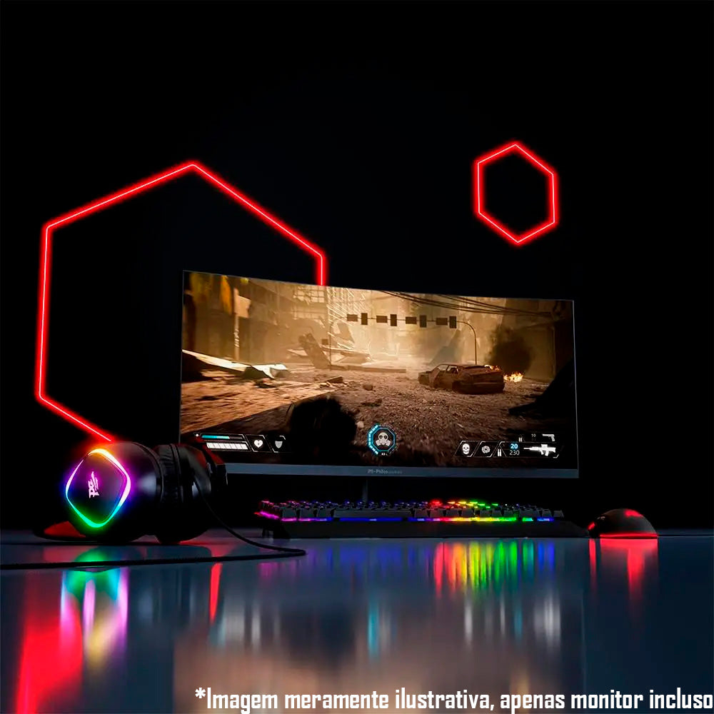 Monitor Gamer Philco 30 Pol., PMG30C900WFG, Curvo, HDR10 Wide 200Hz - Bivolt