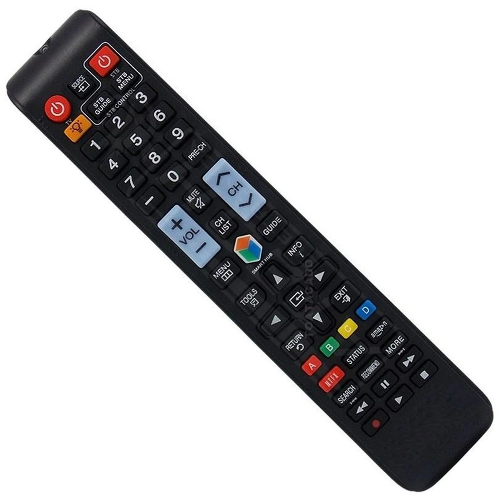 Controle Remoto Samsung Smart Tecla Netflix Amazon Id-9504r Lelong LE-7097