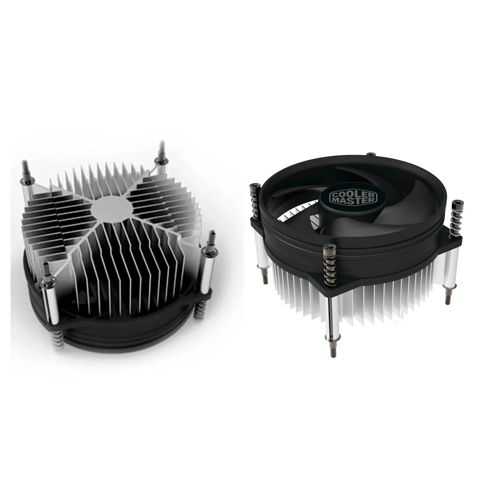Cooler Para Processador Cooler Master i30 1156 / 1155 / 1151 / 1150/ 1200/ 115X Led Sem Led