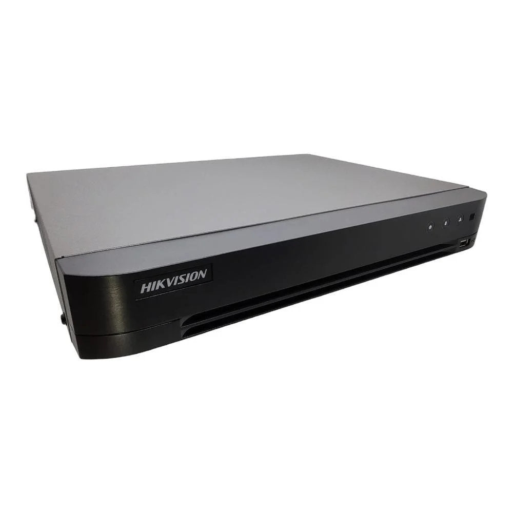 Gravador Digital DVR Hikvision, 16 Canais H.265+, 3K 5MP, Turbo HD 7200 Series Acusense, S/HD - iDS-7216HQHI-M1/S