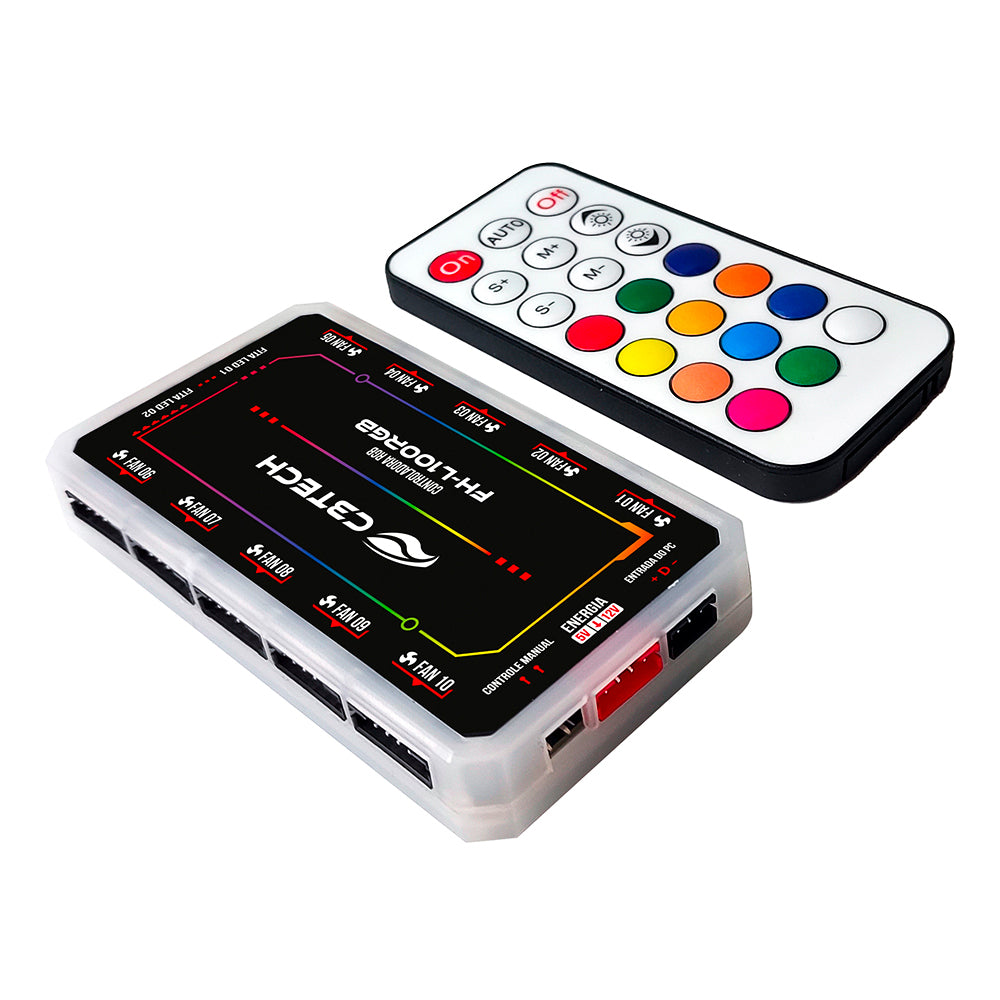 HUB Controlador de Fan ARGB FH-L100RGB C3Tech Gaming