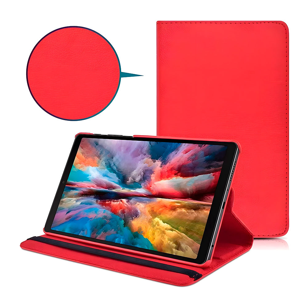 Capa Para Samsung A7 Lite / T255, Com Slot Para Caneta Touch, Vermelha, OlyPS