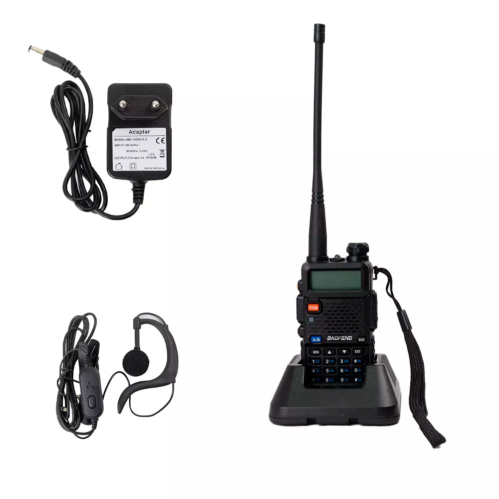 Rádio Baofeng Dual Band UHF/VHF UV-5R FM