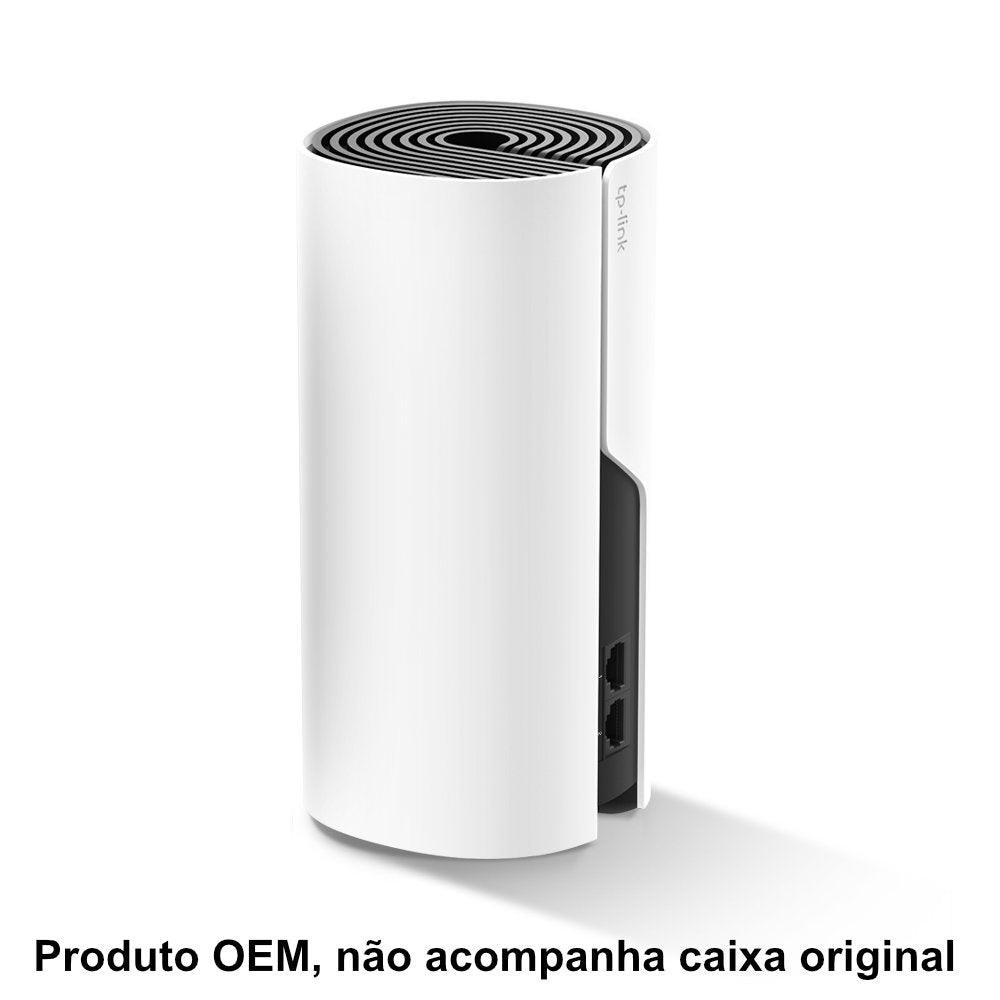 Kit Roteador TP-Link Deco M4, 2-Pack AC1200 Wi-Fi 5 Mesh Dual Band 2,4/5GHz 2 Portas Gigabit OEM Sem Caixa