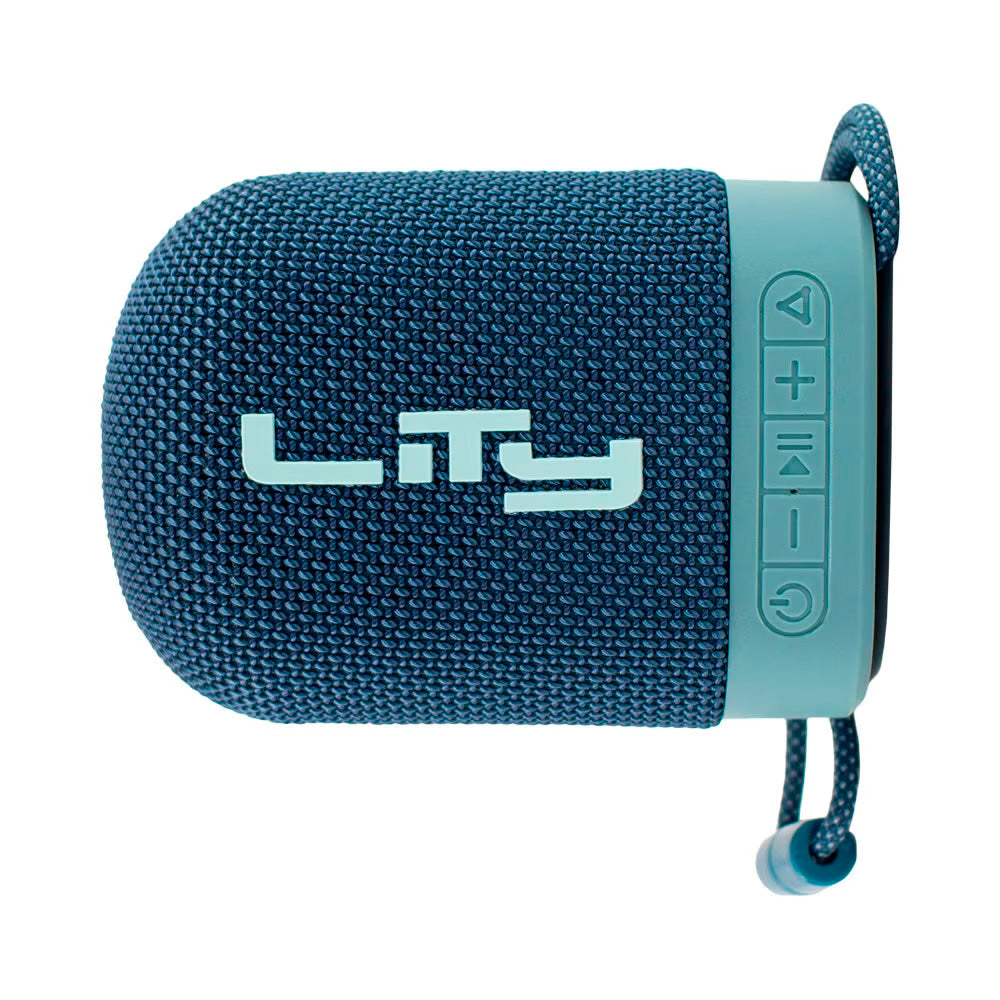 Caixa de Som Portatíl Bluetooth, 5W, Protecao IP67, Lity B10 - Azul