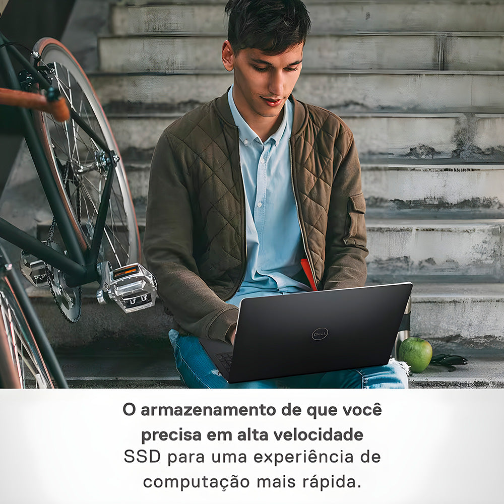 Notebook Dell Inspiron I15-I120K-A20P Intel Core i5 12ª Geração, 8GB RAM, 256GB SSD, 15.6" Full HD Windows 11 Preto