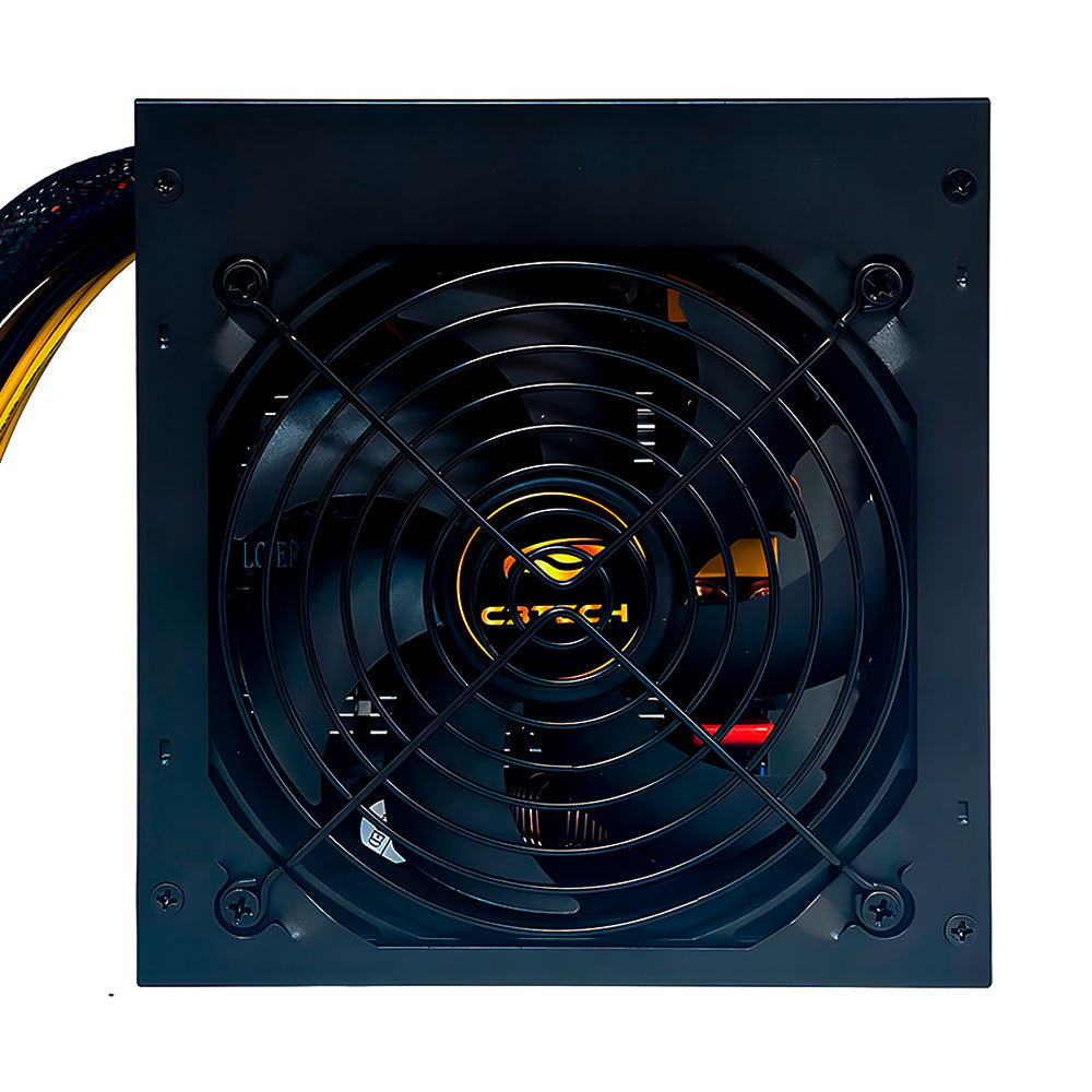 Fonte Gamer ATX 600W Real, PS-G600B, Selo 80 Plus Bronze, PFC Ativo, C3Tech