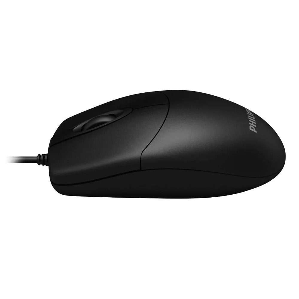 Mouse Philips Com Fio Usb M234 Sensor Óptico Plug And Play Spk7234