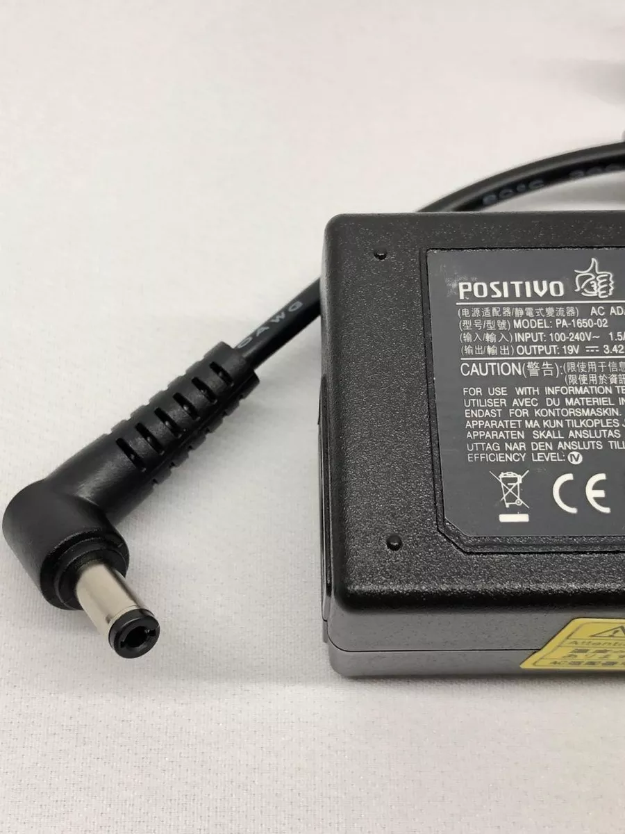 Fonte Notebook Positivo Uf 65w 2p Original - Usd