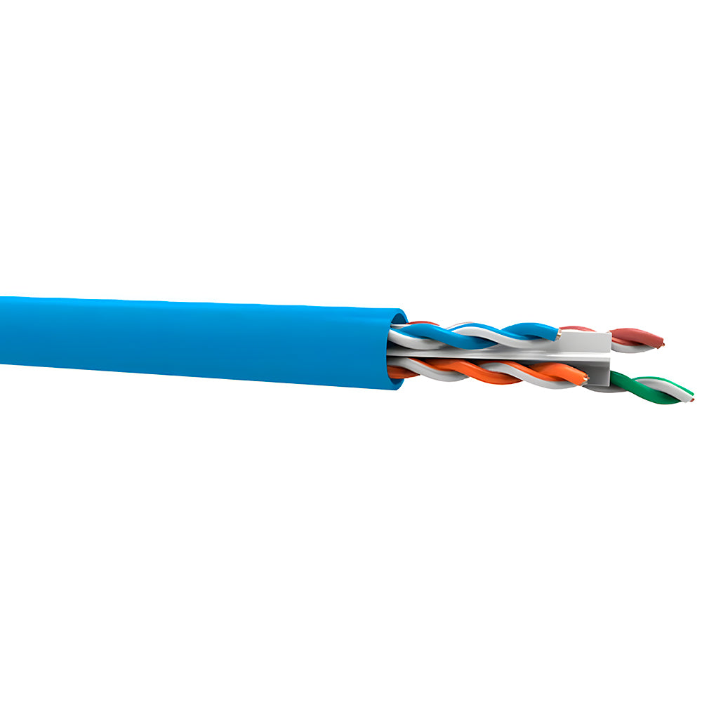 Caixa de Cabo de Rede, Soho Plus, CAT6 UTP 24AWGX4P, Azul, 100% Cobre, 305 Metros