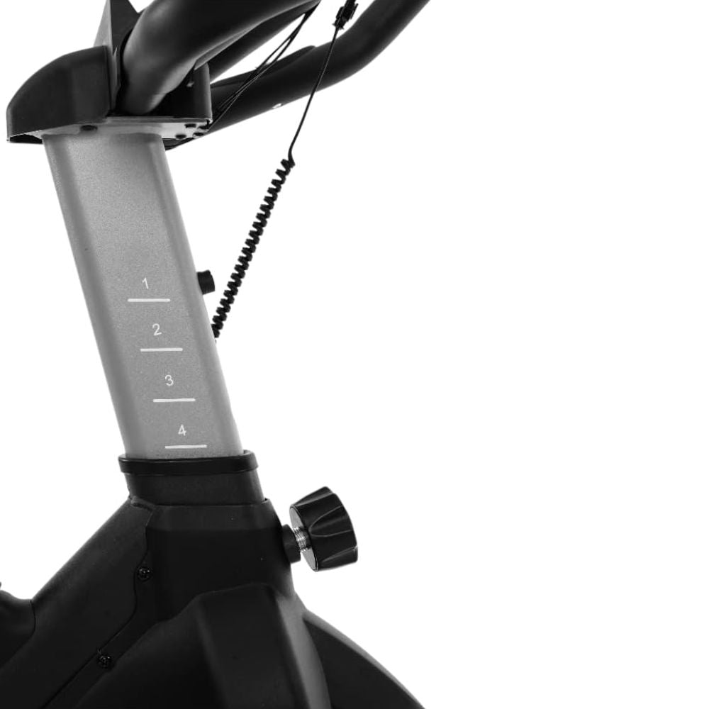 Bicicleta Ergométrica Para Spinning Mecânica 8kg Odin Fit Pace 3000, Cor Preto/Vermelho