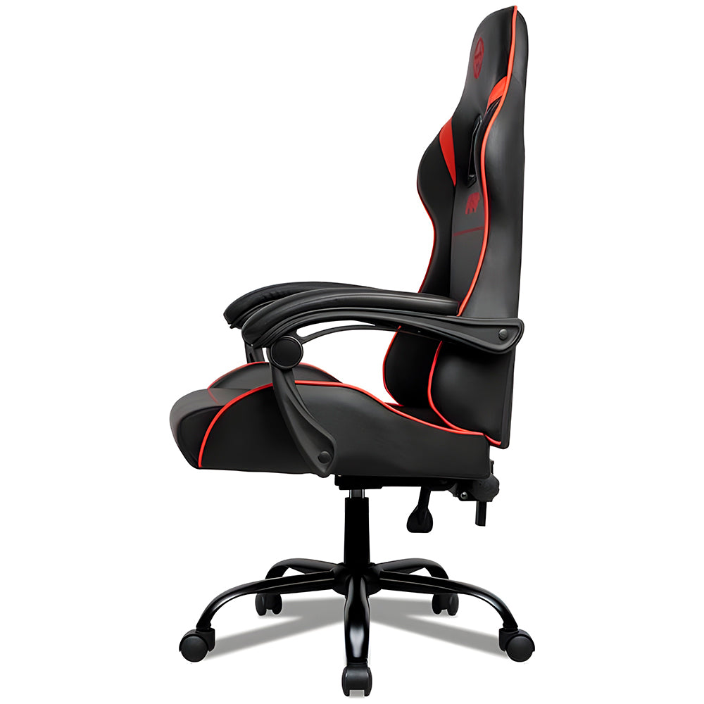 Cadeira Gamer TGT Heron TC, Preto e Vermelho, TGT-HRTC-BR02