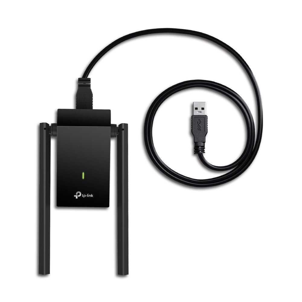 Adaptador USB Wi-Fi TP-Link Archer T4U Plus AC1300, Dual Band 2.4/5GHz, Antenas High-Gain, USB 3.0