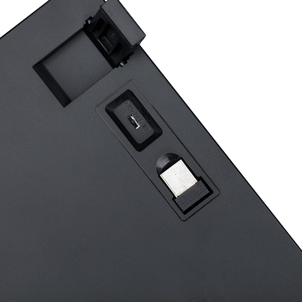 Teclado Mecânico Gamer Redragon Kumara Pro RGB Switch Marrom Preto - K552RGB-BRS-B