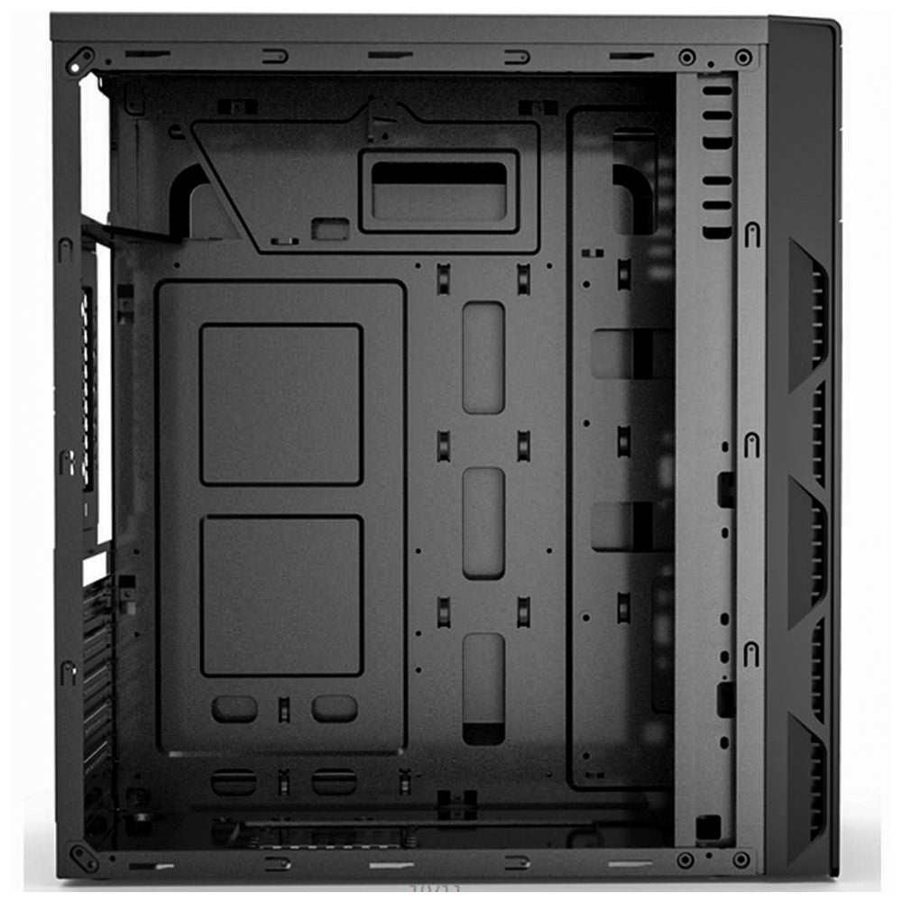 Gabinete Gamer Bluecase, BG-014, Lateral em Acrílico, USB 3.0, Sem Fonte, Preto, BG014GCASE