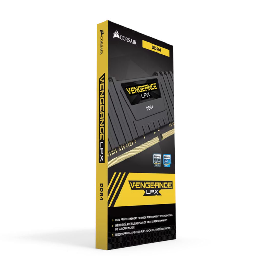 Memória Ram Desktop 8Gb Vengeance LPX Corsair 2400MHz DDR4 1.20V (CMK8GX4M1A2400C16) OEM S/Box