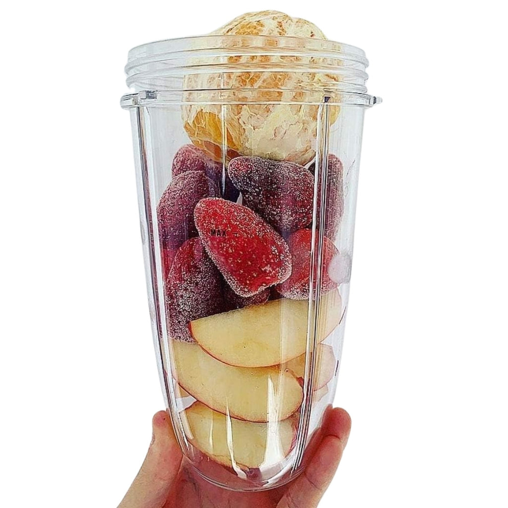 Nutribullet 900w De Potência Com 9 Itens - 5 Em 1 - Liquidificador, Multiprocessador, Blender, Mixer E Moedor - Champagn