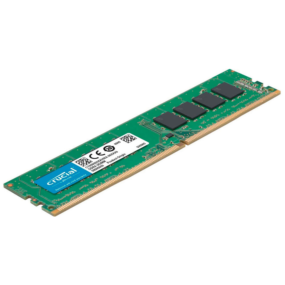 Memória RAM Desktop Crucial Basics 8GB 3200MHz DDR4 UDIMM CL22 - CB8GU3200