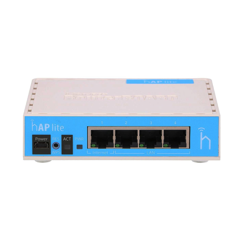 Roteador Mikrotik Hap Lite Rb941-2ND- Wi-Fi 4 Portas Lan